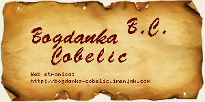 Bogdanka Čobelić vizit kartica